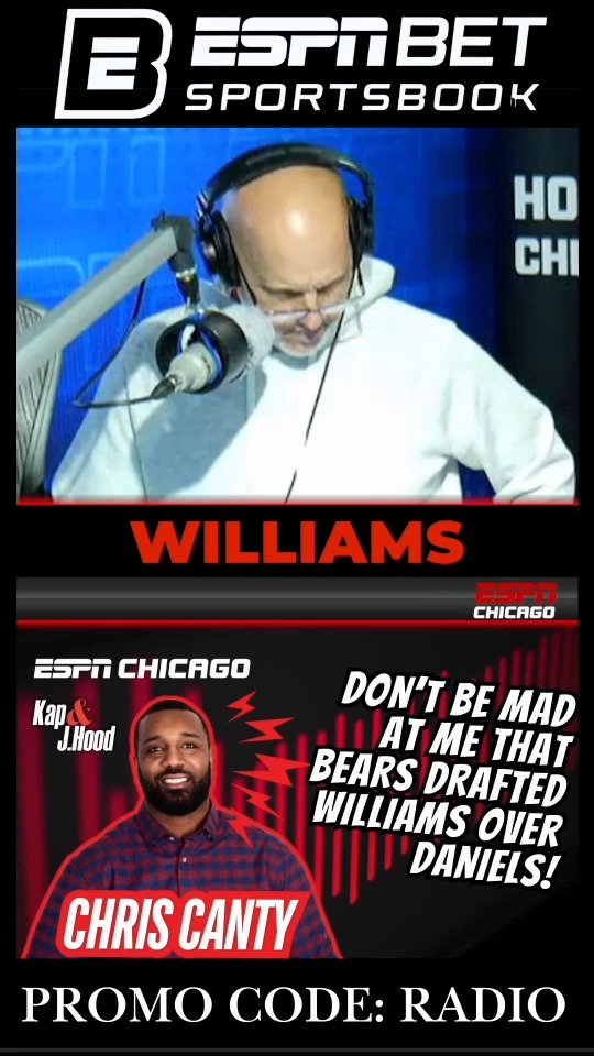 .Chris Canty is just "not informed on the Chicago Bears" - J-Hood David Kaplan brought to you by ESPN BET