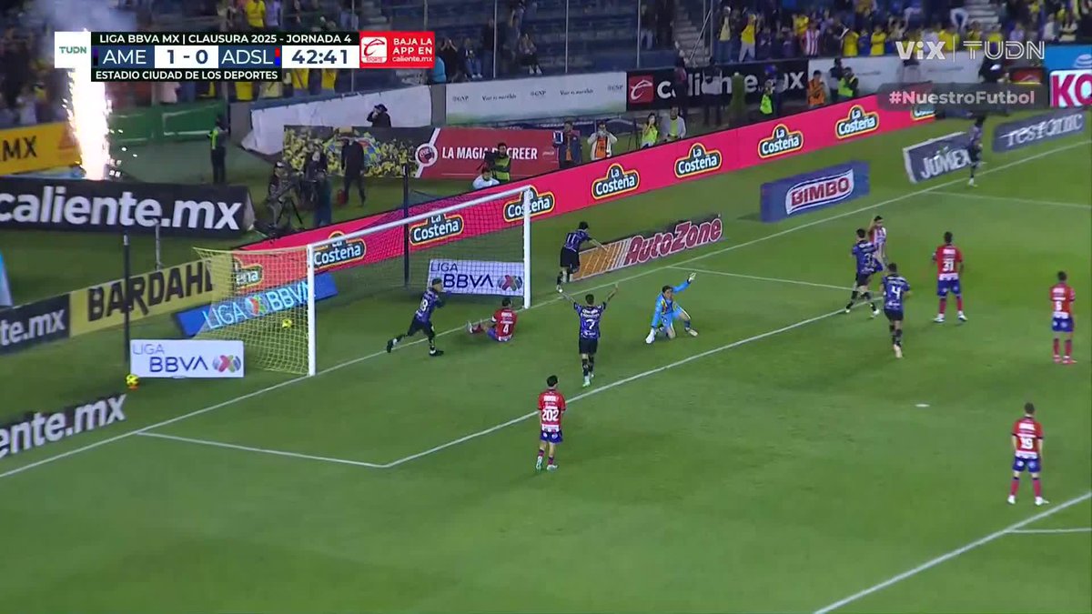 Tiki-taka del América, el pase entre líneas del Chiquito es una locura, asistencia de Zendejas y doblete de Víctor Dávila. El Scratch Du Coapa. 😎💛🇧🇷