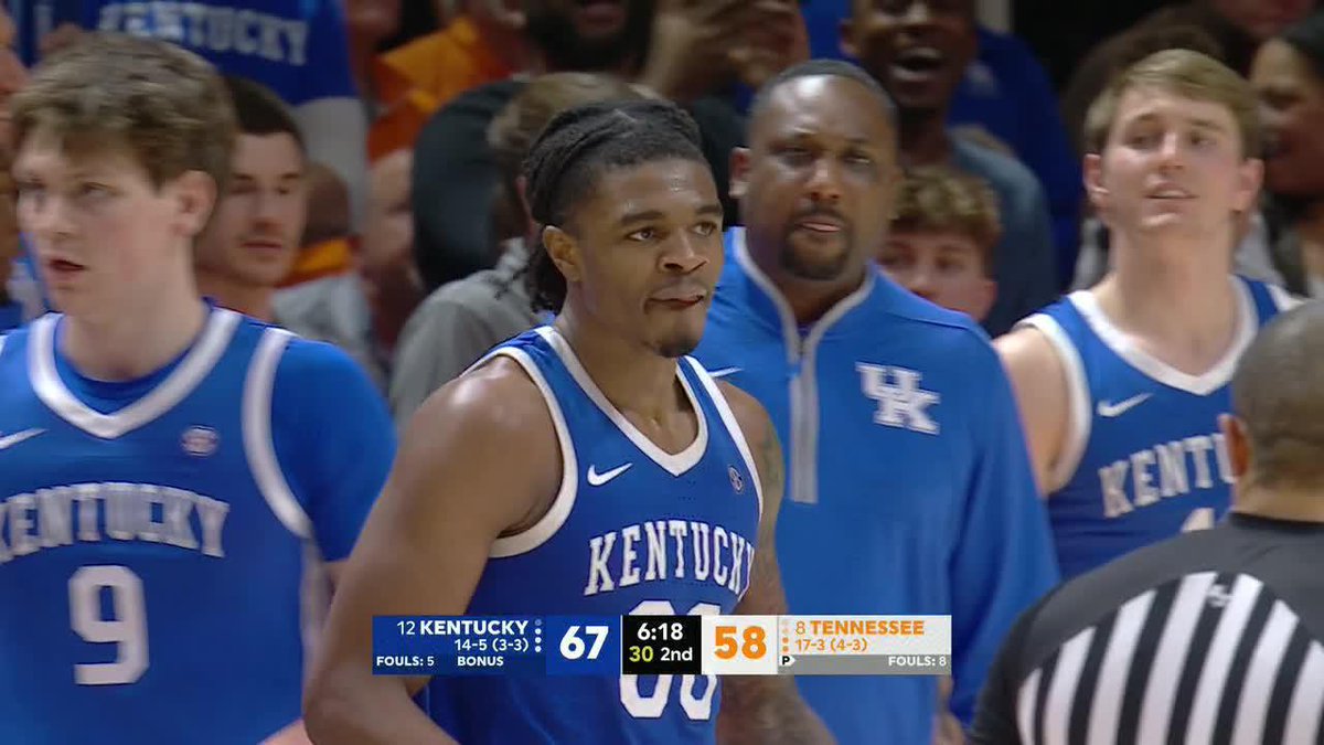 OTEGA OWEH TO THE RIM 🚀 He was okay after the fall.