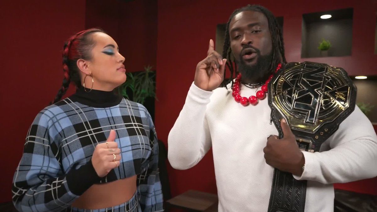 🚨 TRIPLE THREAT MATCH 🚨 A V A just announced Oba Femi wwe will defend the NXT Championship against Austin Theory AND Grayson Waller in a Triple Threat Match at #VengeanceDay! #WWENXT