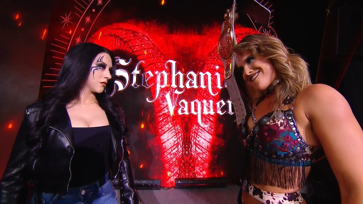 She's got next! 😤 Stephanie Vaquer will take on Fallon Henley for the NXT Women's North American Championship at #VengeanceDay! 🙌 #WWENXT