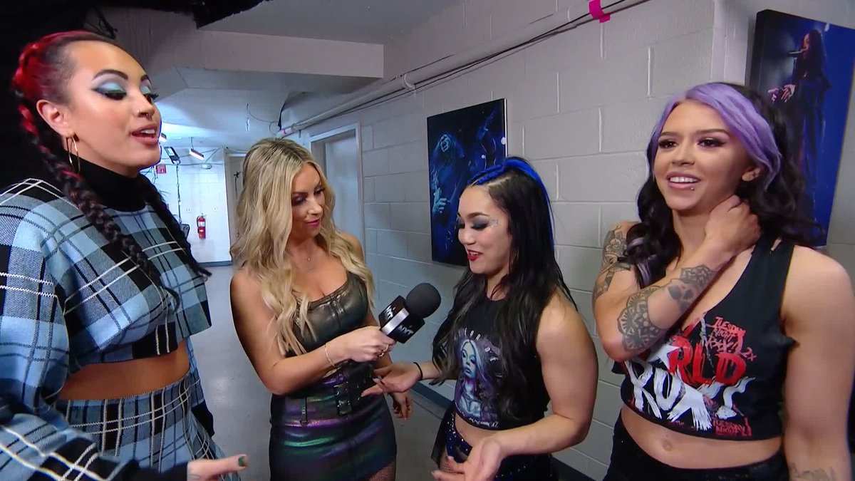 #VengeanceDay is about to be CRAZY! 😱 GIULIA = ジュリア will defend her NXT Women's Championship against Bayley AND roxanne in a Triple Threat Match in Washington D.C.! 👀 #WWENXT