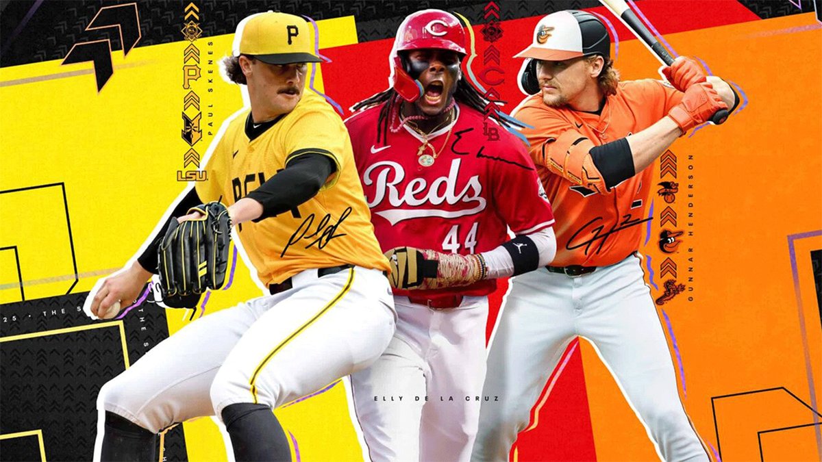 Paul Skenes, Elly De la Cruz, and Gunnar Henderson are MLB The Show 25's cover athletes! Check out the reveal trailer here: