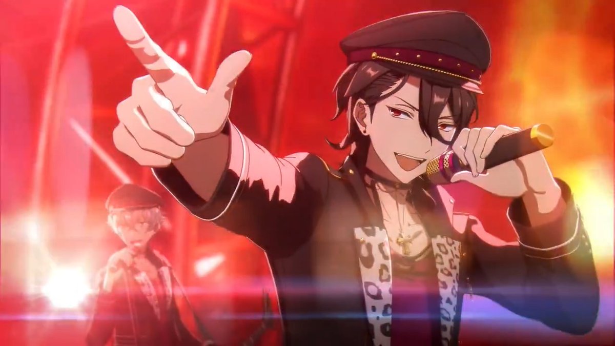 【日替わり追憶!あんスタPLAYLIST!!】 本日のあんスタPLAYLISTから、追憶セレクション『クロスロード』で登場した『デッドマンズ』が歌う『ROCK ROAR』のMVを紹介します! #あんスタ #あんスタ追憶の追憶