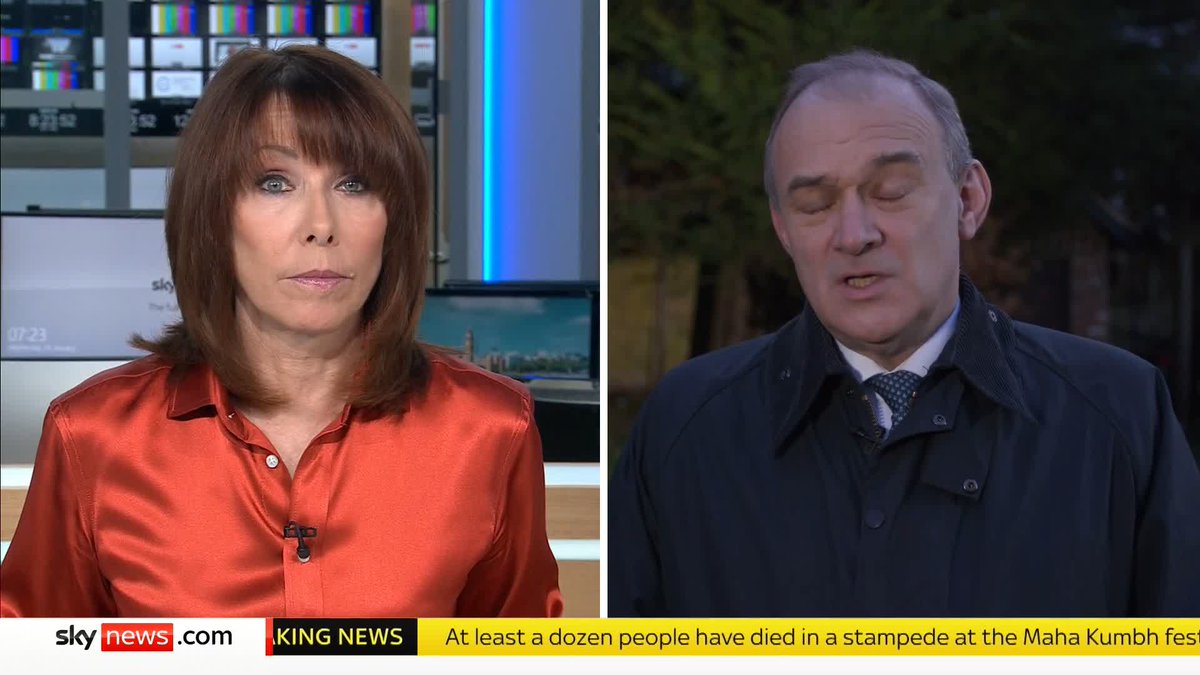 "The Conservatives left the health service and care system in a disaster state, Labour's failure to act is making it worse." Lib Dem leader Ed Davey reacts to a Sky News report that revealed the human cost of social care cuts. 📺 Sky 501and YouTube