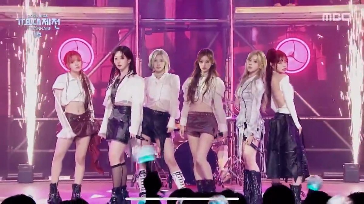 NMIXX PERFORMING SEE THAT? WITH LIVE BAND AT 2024 MBC GAYO DAEJEJEON
