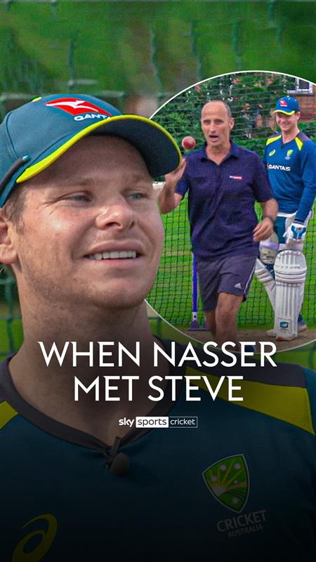 Steve Smith reveals his fascinating batting superstitions to Nasser Hussain 🔮🃏