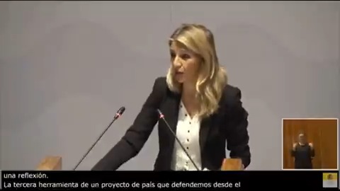 #EnDirecto | Yolanda Díaz defiende la prestación universal por hijo a cargo: "Yo me igualo a la hija de Amancio Ortega cuando voy a la misma escuela pública o a la misma sanidad pública. Sin perjuicio de que ella u otra persona rica decida ir a la privada, es libre elección"