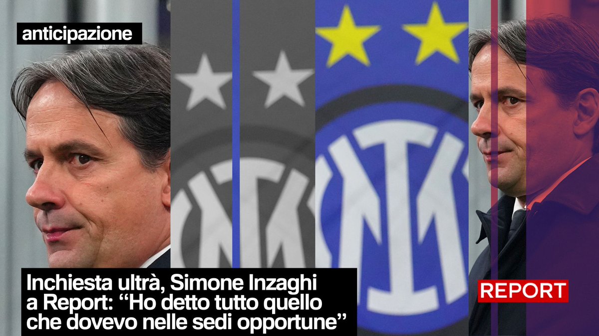 L'allenatore dell'Inter Inzaghi ha risposto a una domanda del nostro inviato Daniele Autieri sull'indagine della Procura di Milano e della Procura Figc sui rapporti tra il club e gli ultrà: "Ho già detto tutto quello che dovevo nelle sedi opportune". Domenica dalle 20.30, #Rai3