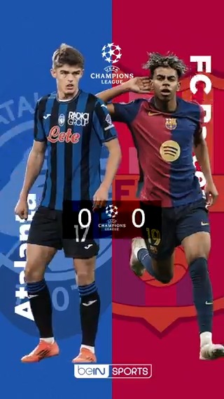 📸🔥 صوّر الشاشة وأخبرنا بنتيجة مباراة اليوم بين برشلونة وأتالانتا 📦 اشترك الآن 👇 🔗 📱 #دوري_أبطال_أوروبا #UCL #beINTERACT #beIN18