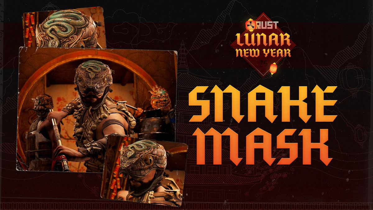 Happy Lunar New Year! 🐍🎆🏮 2025 is the Year of the Snake. In Chinese culture, the snake symbolises wisdom, intuition, and transformation—qualities that everyone playing can appreciate! To celebrate the occasion we've added new exclusive items, alongside some old favourites for a limited time to the Steam Item Store! Get yours here: