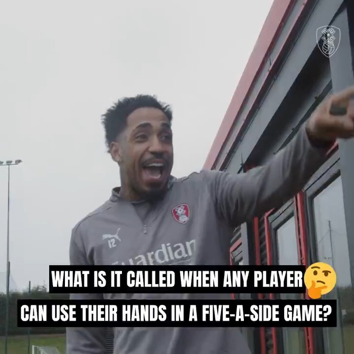 🤔 | We've all been there... scrambling back to make a heroic last ditch save as your mate runs through on goal...🧤 BUT, what do you call the rule that allows you to go from striker to 'keeper in seconds? 💭 #rufc | #ForeverTogetherForeverProud