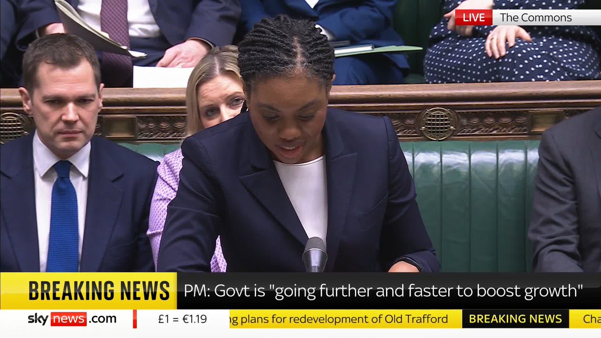 .Keir Starmer has said Kemi Badenoch “is clearly not a leader. If she keeps on like this, she is going to be the next lettuce” at this week’s PMQs. 📺 Sky 501 and YouTube #PMQs