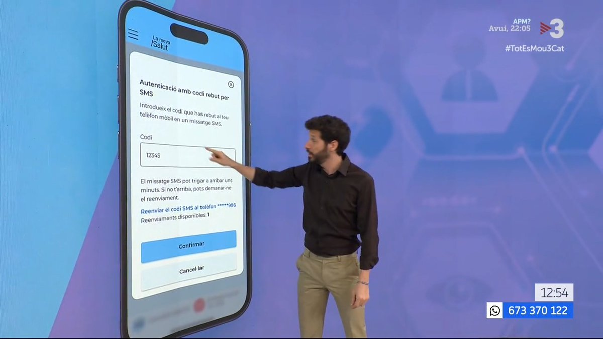 🔴 Atenció! A partir de demà, per entrar a La Meva Salut, haurem de fer una doble autenticació. T'expliquem com funcionarà #TotEsMou3Cat ▶
