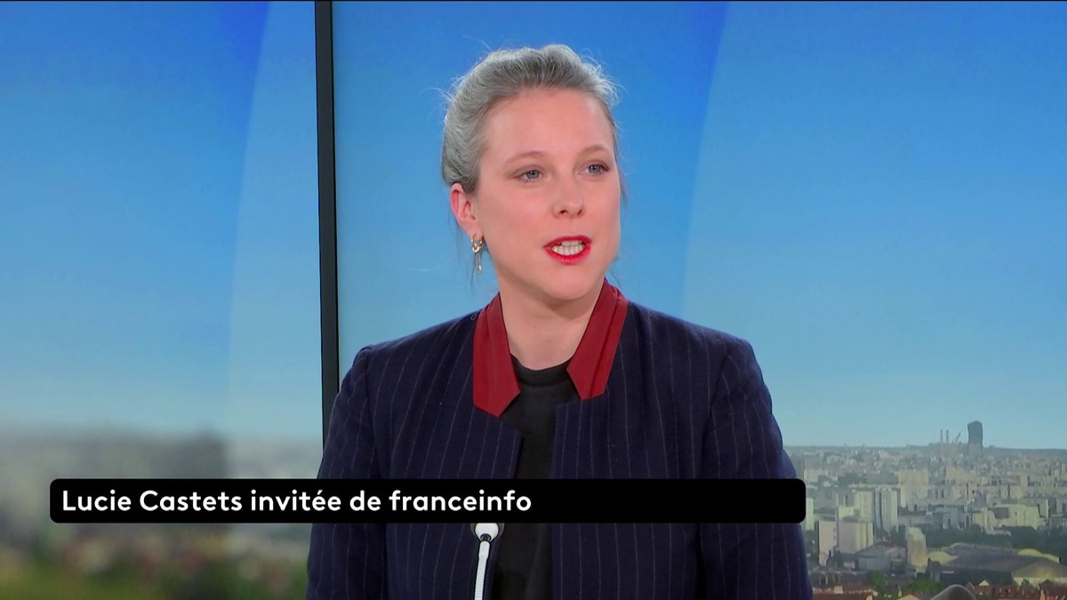 🟡 🗣"Ce n'est pas une sortie de route, c'est une colonne vertébrale politique, qu'il est en train d'exprimer là, et le fait qu'il se met de nouveau dans les mains du RN, pour moi c'est strictement inacceptable" déclare Lucie Castets, haute-fonctionnaire et économiste, NFP.