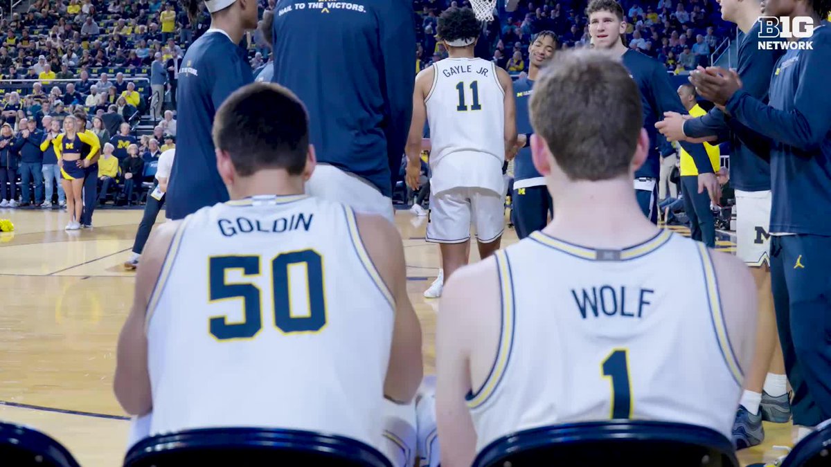𝐀𝐫𝐞𝐚 𝟓𝟏 😎 That's what the Wolverines call their talented big man tandem. The Journey features Michigan Men's Basketball stars Vlad Goldin &amp; Danny Wolf 👇