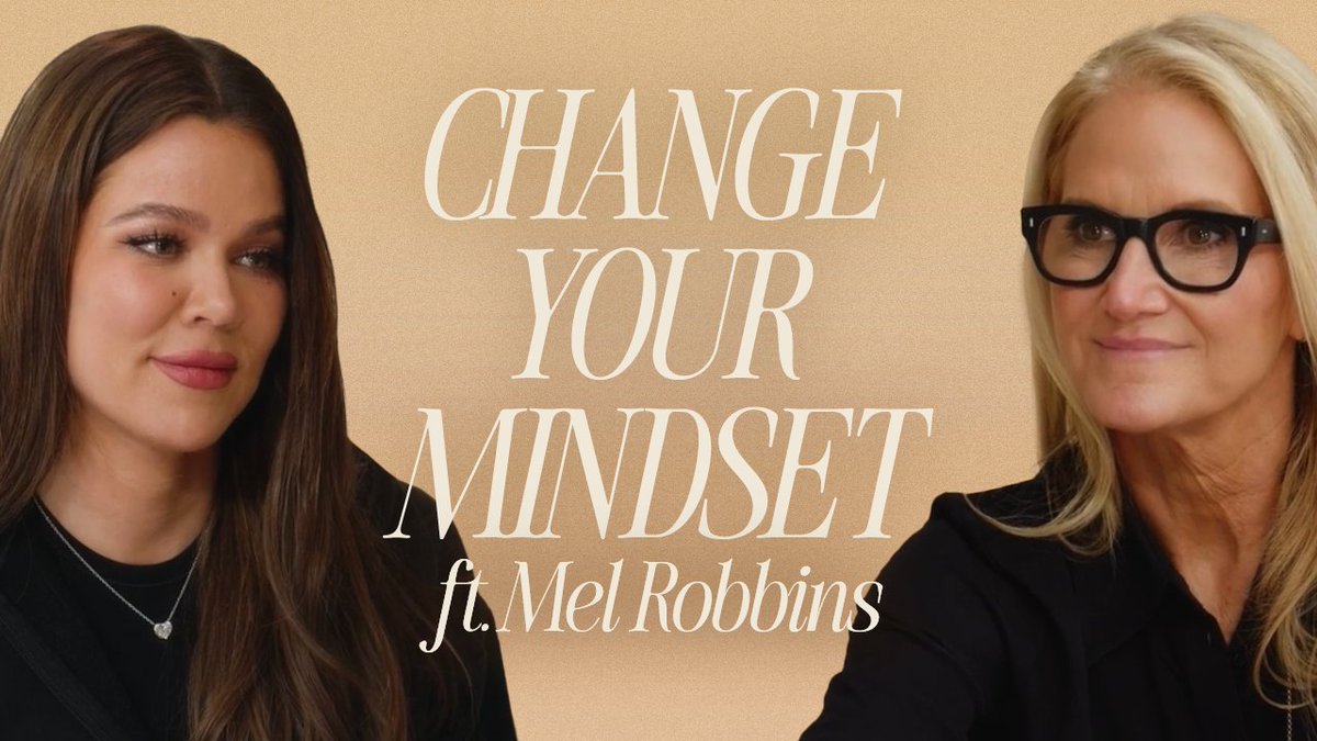 Brand new episode of Khloé in Wonder Land is here! NYT bestselling author @MelRobbins joins me to talk about everything from building resilience and embracing vulnerability to creating the perfect morning routine. You can watch the full episode on X now!