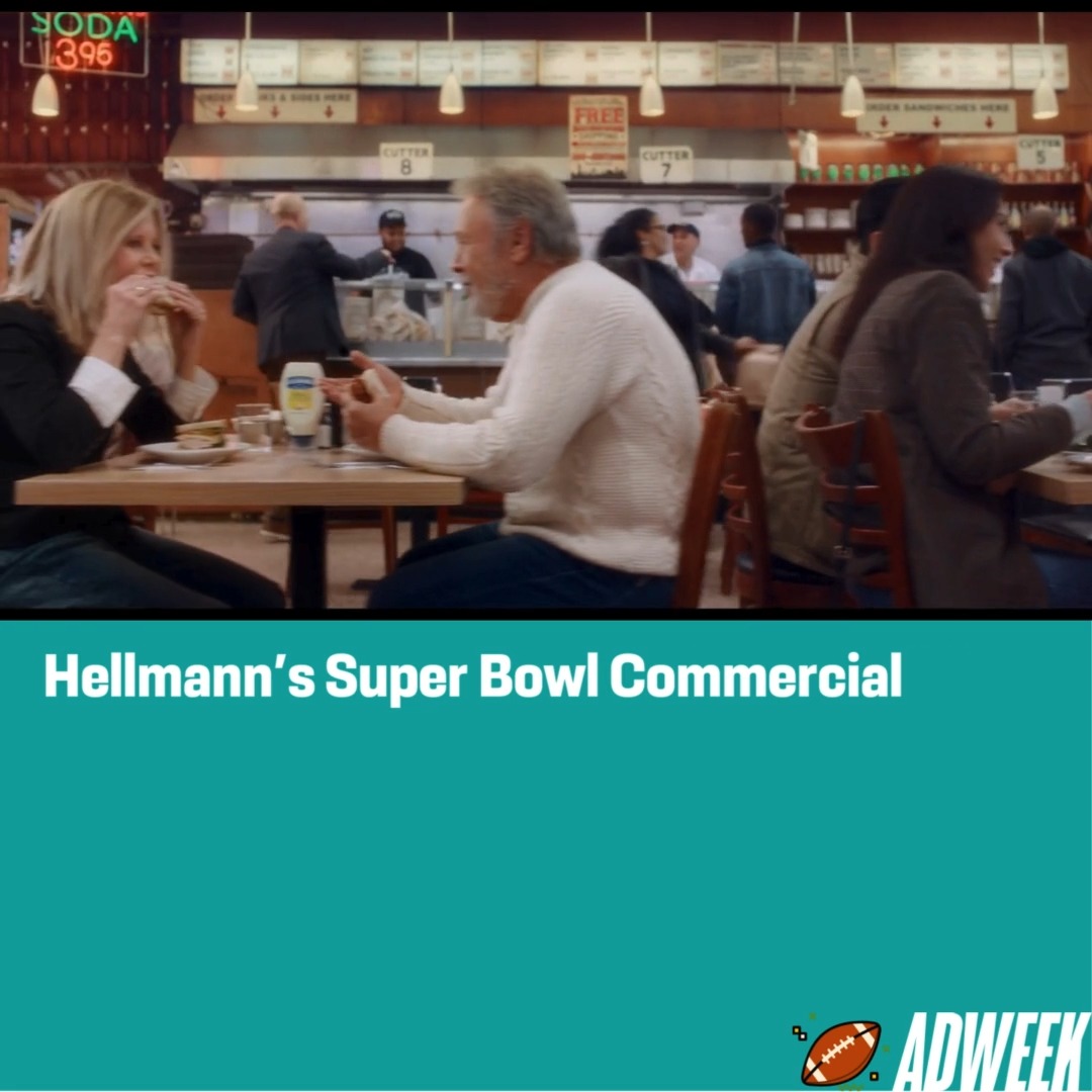 For Hellmann's fifth #SuperBowl ad, the brand wanted to do something different. So...they brought Meg Ryan and Billy Crystal back to Katz's Deli to recreate their iconic scene from "When Harry Met Sally," with a new cameo from Sydney Sweeney. Agency: VML
