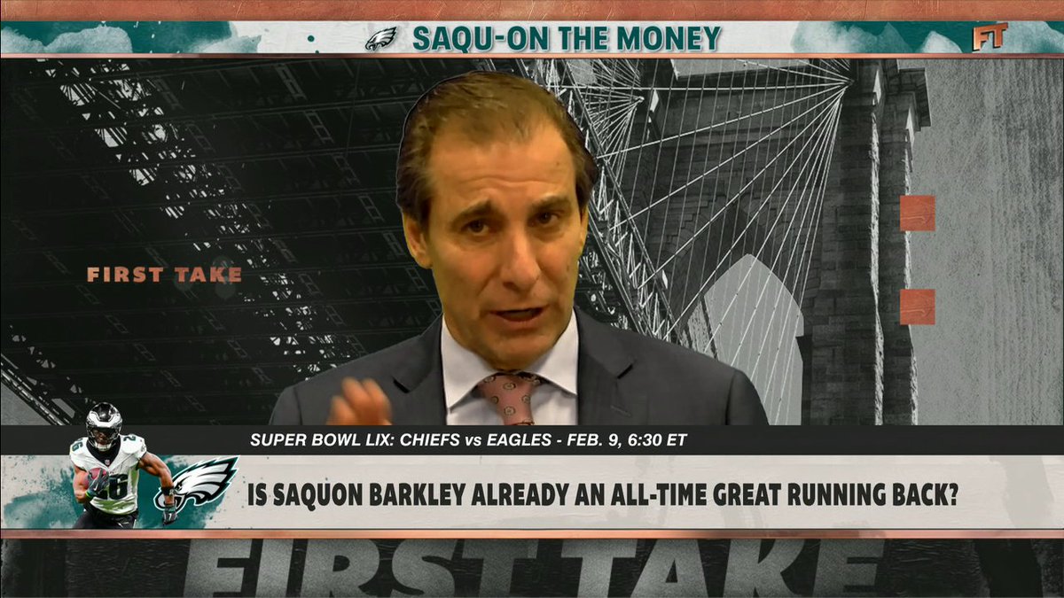"Derrick Henry's had a better career at this moment than [Saquon] Barkley's had." 😯 Chris Mad Dog Russo says to "take it easy" on calling Saquon Barkley an all-time great running back 👀