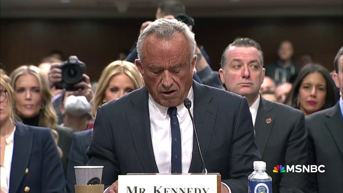 "We will create an honest, unbiased, science-driven HHS, accountable to the President, to Congress, and to the American people." RFK Jr.'s opening statement in his confirmation hearing for secretary of the Department of Health and Human Services. WATCH:
