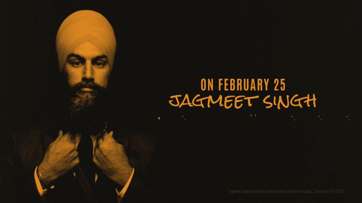 On February 25th, Sellout Jagmeet Singh will lock in his $2.3 million pension. What price will you pay next: