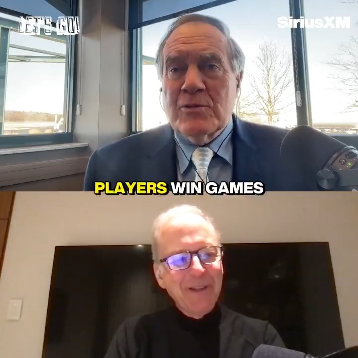 Bill Belichick thinks the NFL should rename the Lombardi Trophy after Tom Brady—since players are the reason you win. "Maybe they should name it the 'Brady Trophy.' He won seven of them." (🎥 SiriusXM NFL Radio)