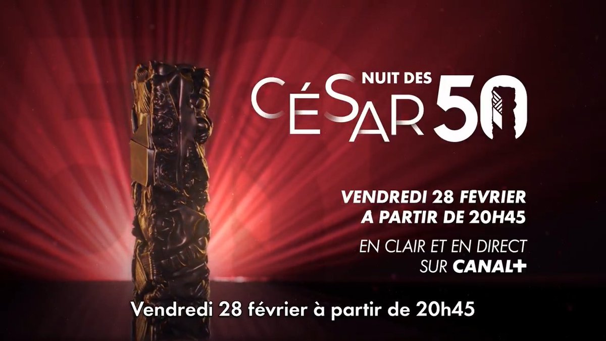 Une très belle carrière mais toujours pas de César ? Parlons-en ! 50e cérémonie des César, le vendredi 28 février à 20H45, en direct, en clair et seulement sur CANAL+ Bande-annonce réalisée par Cédric Klapisch, sur une idée originale de Mohamed Hamidi #César2025