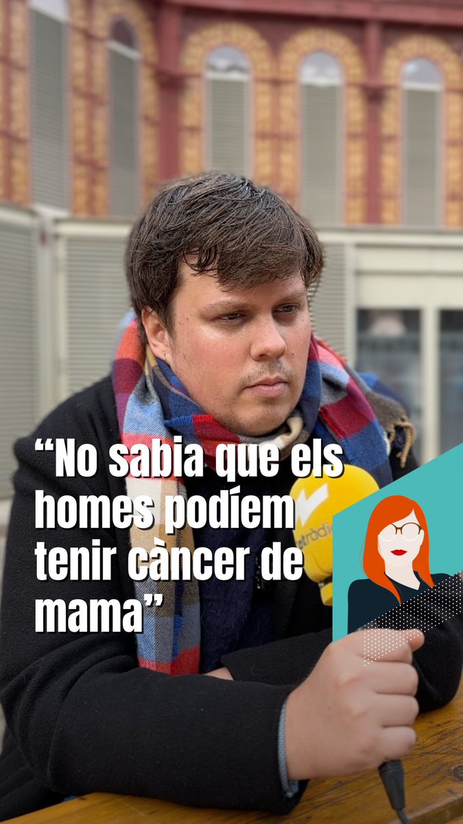 Amb només 29 anys, el periodista tomas nicolas va rebre un diagnòstic de càncer de pit amb metàstasi. La falta de referents va fer que ho descobrís, probablement, en una fase massa avançada. Descobrim la seva història a la #TardaCatRàdio
