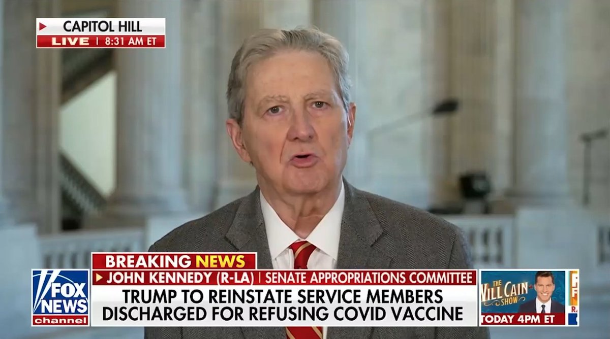 Dr. Fauci was funding research on a modified coronavirus in the Wuhan lab. I think he tried to establish complete control during the pandemic so that nobody asked questions and nobody looked under the seat cushions.
