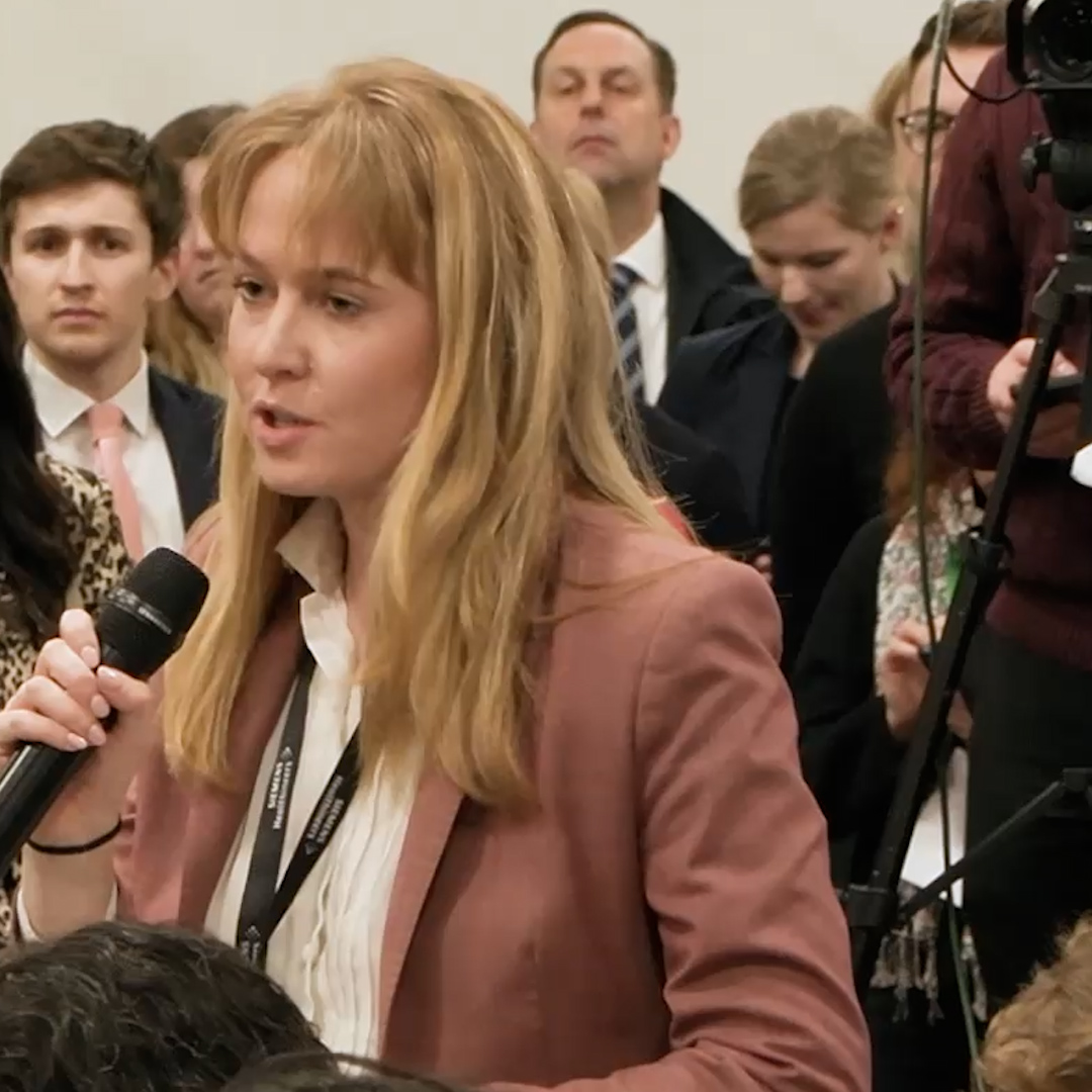 ‘Is this an encouraging sign for the British economy?’ ‘Or are you gaslighting British businesses?’ Natasha Clark presses Chancellor Rachel Reeves following her speech.