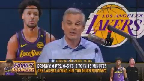 "This continues to be an unserious story. What you don't want to become is an unserious league." โ @ColinCowherd on Bronny's NBA struggles