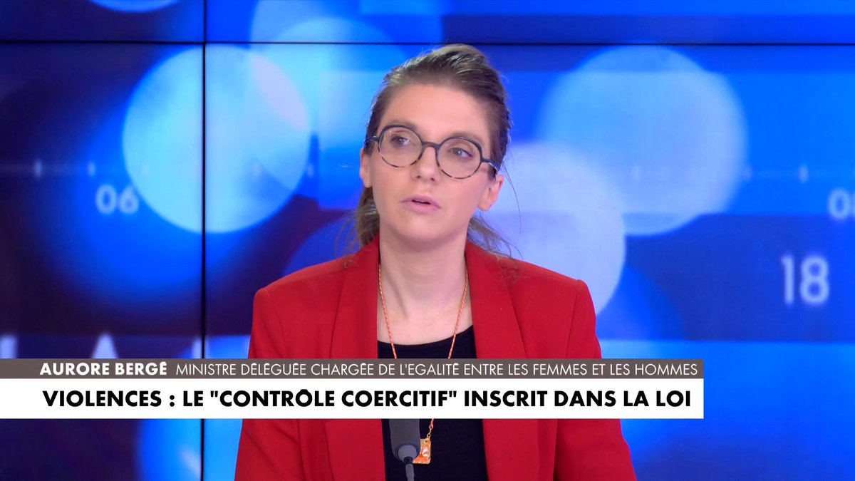 Aurore Bergé, ministre chargée de l'Egalité entre les hommes et les femmes : «On a renforcé les sanctions à l'égard de ceux qui violent de manière répétée», dans #Facealinfo