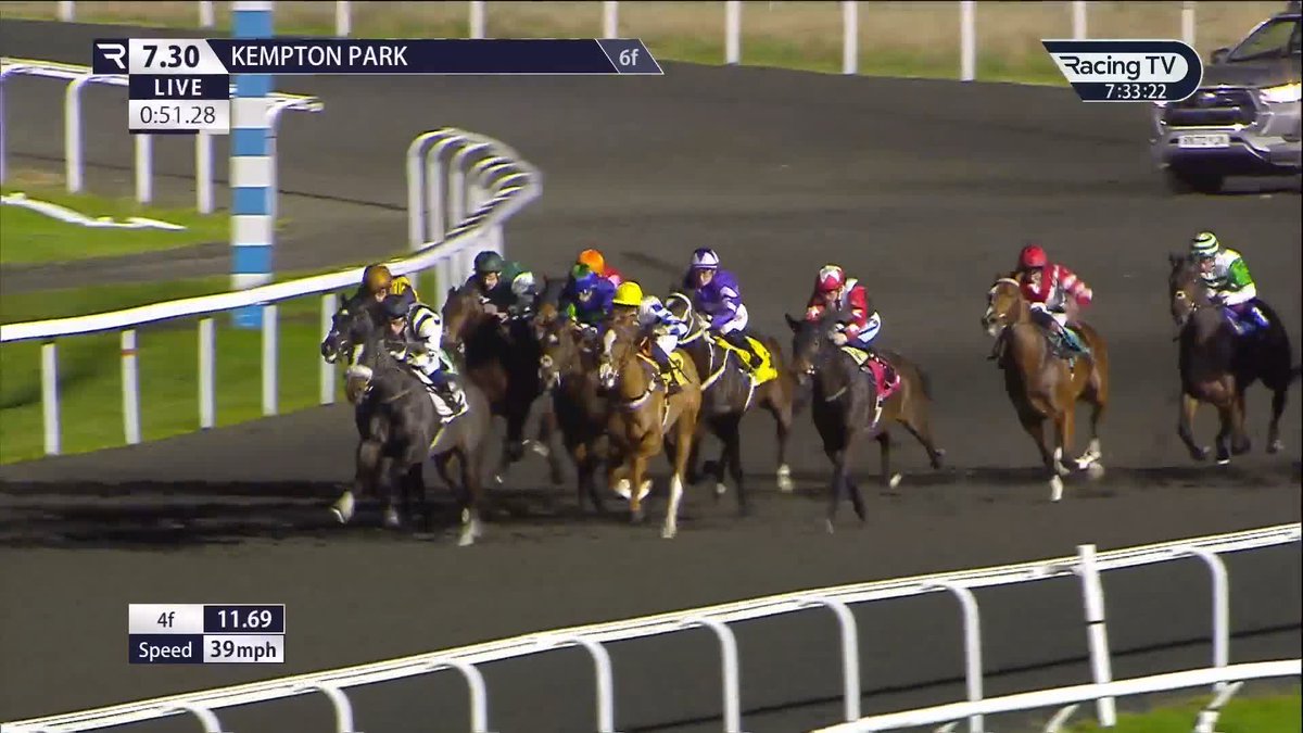 Successive wins 💥 Trouble Man wins the Unibet handicap feature of the evening under Hollie Doyle for JaneChappleHyam 🟣 Unibet Racing | Kempton Park Racecourse