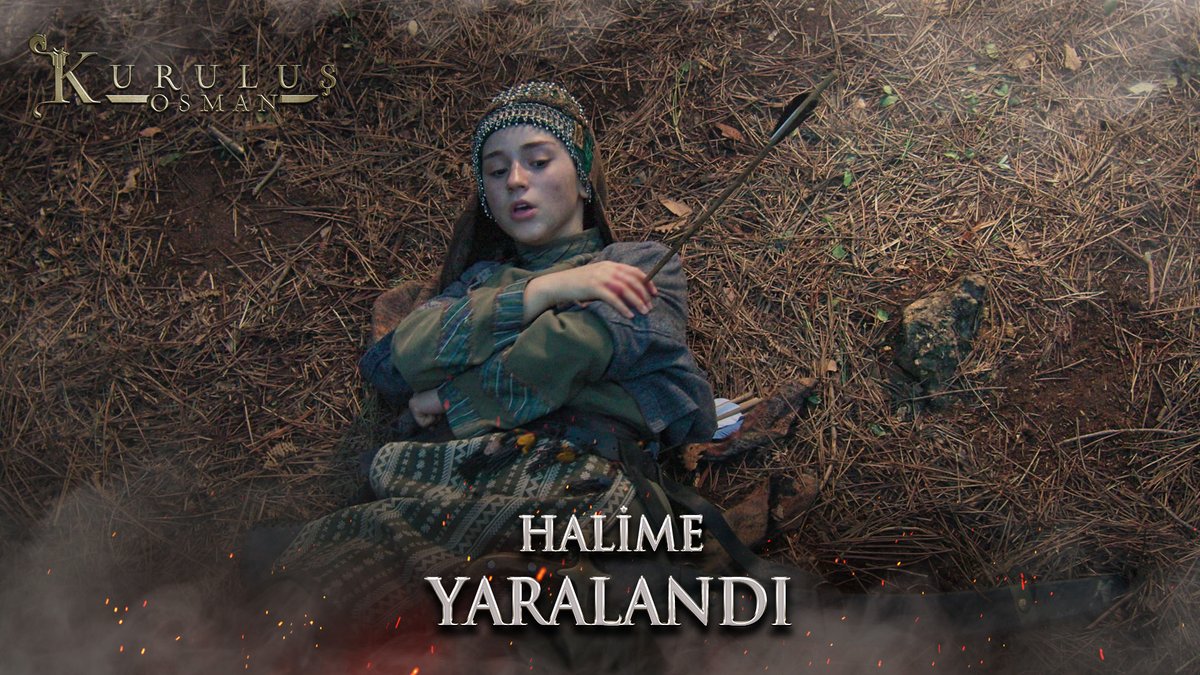Halime yaralandı! Osman Bey kızının hayatını kurtardı. #KuruluşOsman atv