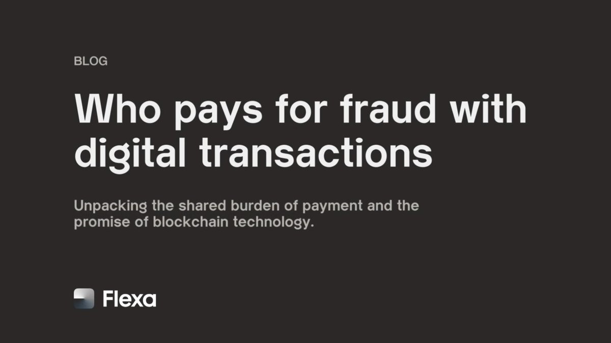 Who pays for fraud with digital transactions? Everyone does. From rising scam-related losses to outdated infrastructure that struggles to prevent fraud, the burden is shared unequally between consumers, banks, and merchants. But it doesn’t have to be this way. Flexa is leveraging blockchain technology to create fraud-resistant transactions, protecting merchants and customers. Curious how? Read our latest blog to learn how Flexa is transforming the future of secure digital transactions: