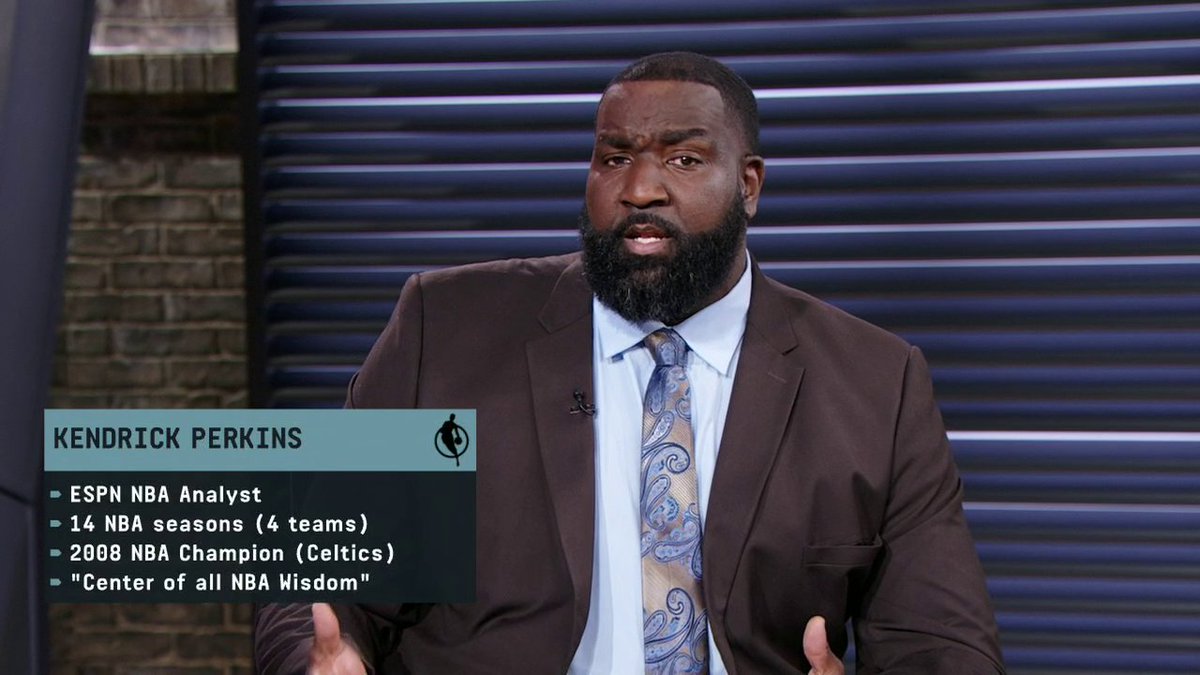 "Now it's on JJ Redick to get into his bag." 😤 —Kendrick Perkins on how the Lakers can stay afloat in the West after Anthony Davis' recent injury.