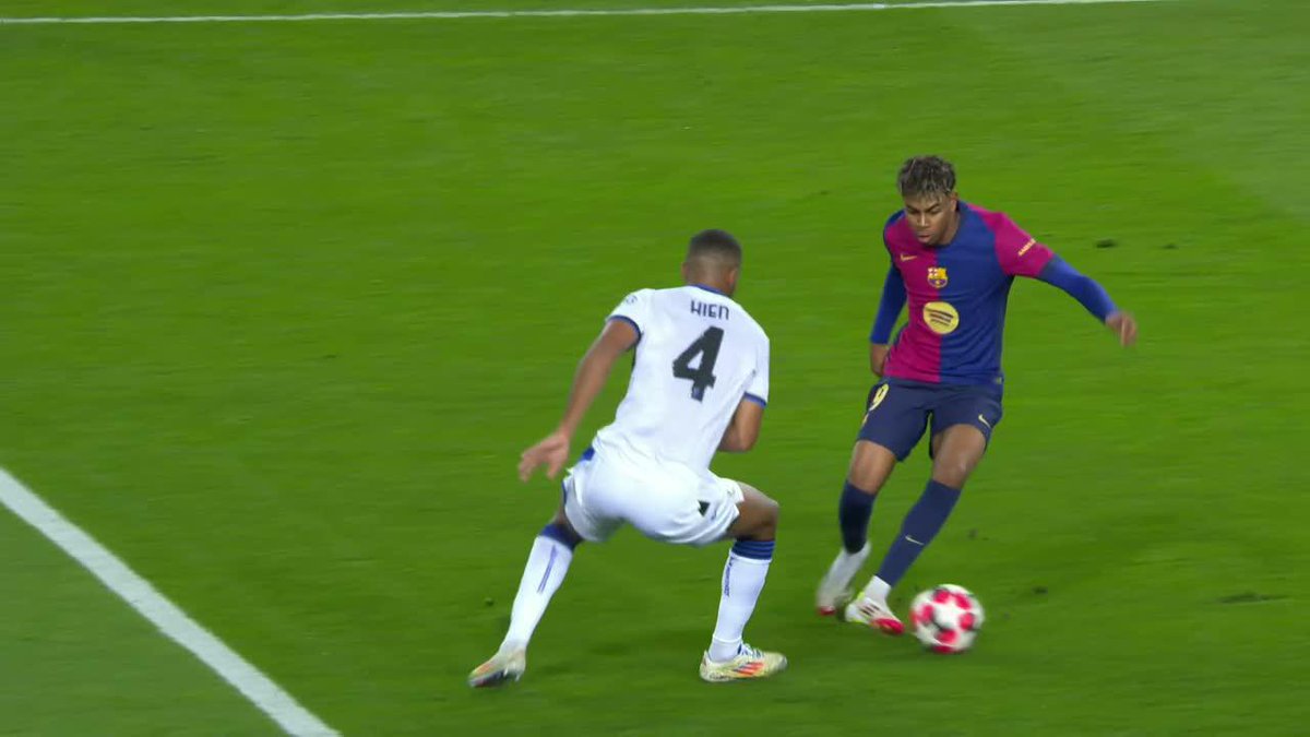 ¡¡LAMINE YAMAL ESTÁ ENDEMONIADO!! ¡ERA UN GOLAZO! 📺 Toda la #UCL en #DisneyPlus Premium