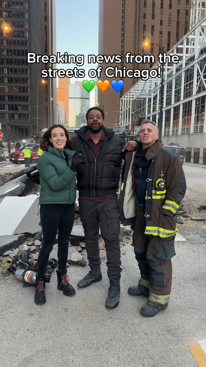 nailed it 😂 catch the one chicago crossover event TONIGHT 8/7c on NBC Entertainment and streaming on Peacock