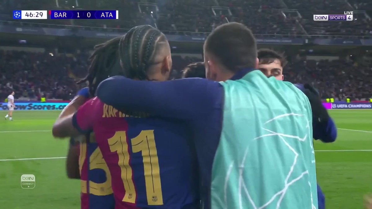 ⚽️ هدف! برشلونة 1-0 أتالانتا - لامين يمال يفتتح التسجيل في الدقيقة 47! 🔥 #دوري_أبطال_أوروبا #UCL | #beINUCL | #beIN18