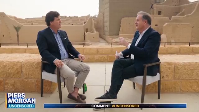 Tucker Carlson: "People want to tell me Churchill's an incredible guy - really? Well, why didn't he save Western civilization?" Piers Morgan: "He did save Western civilization, he defeated the Nazis!" 📺 Piers Morgan | Tucker Carlson | TCN