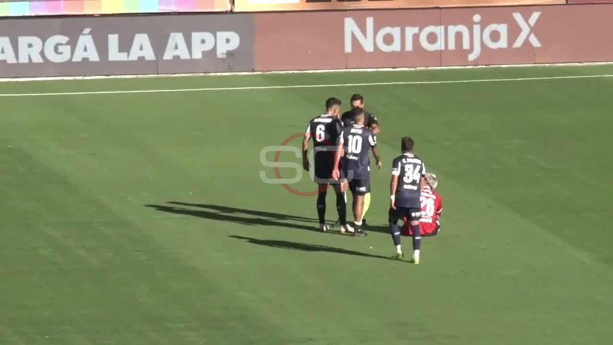 ¿TE PARECIÓ INFRACCIÓN DE NAHUEL BUSTOS A LOMÓNACO? Por esa acción fue anulado el GOLAZO del crack de la T.