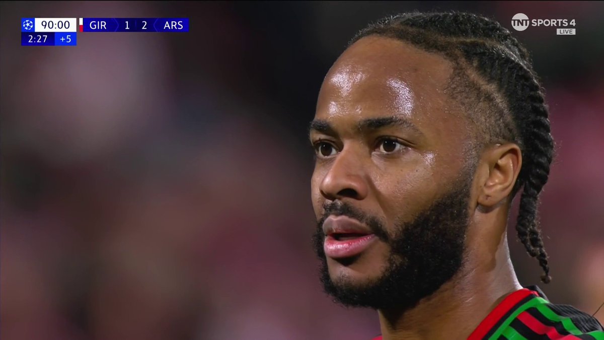 Raheem Sterling's penalty is SAVED ⛔️ 📺 TNT Sports & discovery+ UK