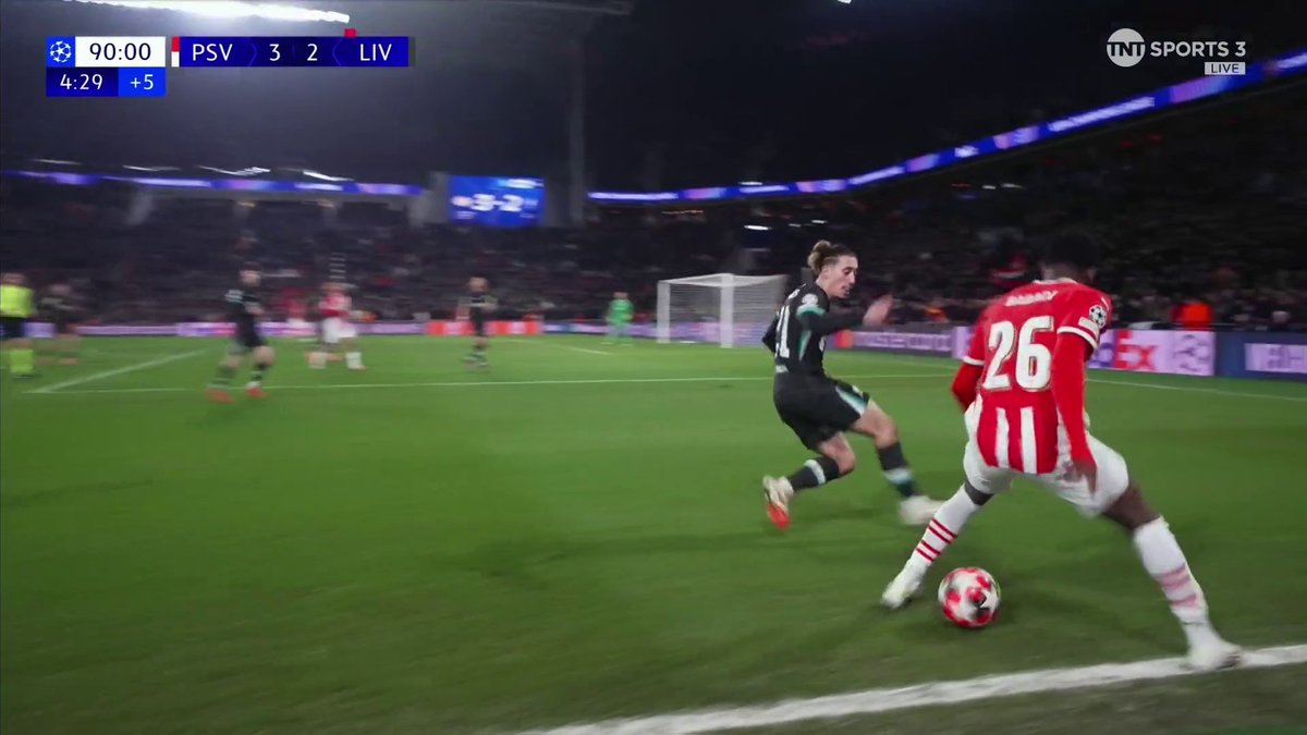 PSV were enjoying themselves against Liverpool 🤩 📺 TNT Sports & discovery+ UK