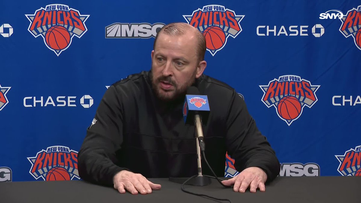 Tom Thibodeau was asked about Adam Silver's comments today regarding the NBA hypothetically going to 10-minute quarters: "I think what the fans enjoy is great competition. I think if we focus on the competition aspect of it, everything else will fall into place."