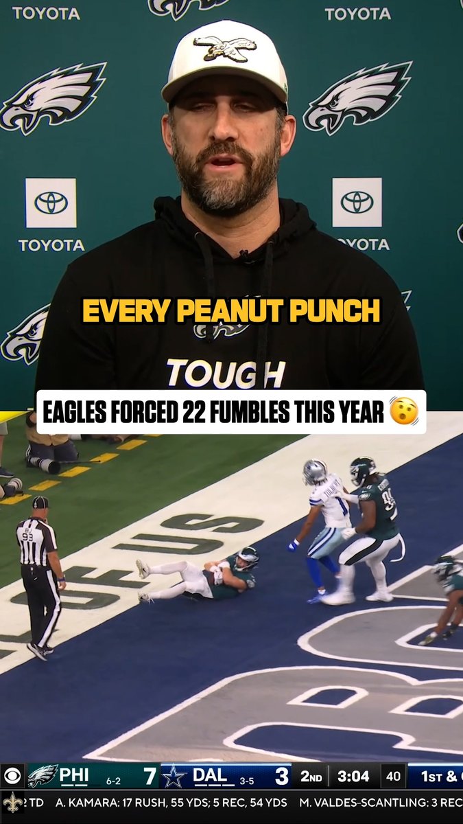 All that dedication to the perfect punch-out helped get the Philadelphia Eagles in the Super Bowl 😤 📺: #SBLIX – Sunday 2/9 6:30pm ET on FOX 📱: Stream on #NFLPlus