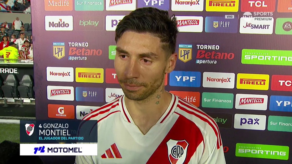 "ESTOY FELIZ DE ESTAR ACÁ Y TRATO DE DISFRUTARLO AL MÁXIMO" 🗣 Gonzalo Montiel con Maximiliano Grillo 💚💜 | #River