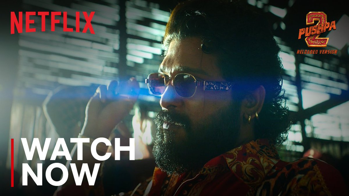 Load? Fully loaded. Pushpa 2? Reloaded 🔥💪 Watch Pushpa 2- Reloaded version with 23 extra minutes on Netflix, out now in Telugu, Hindi, Tamil, Malayalam! Kannada coming soon. #Pushpa2OnNetflix
