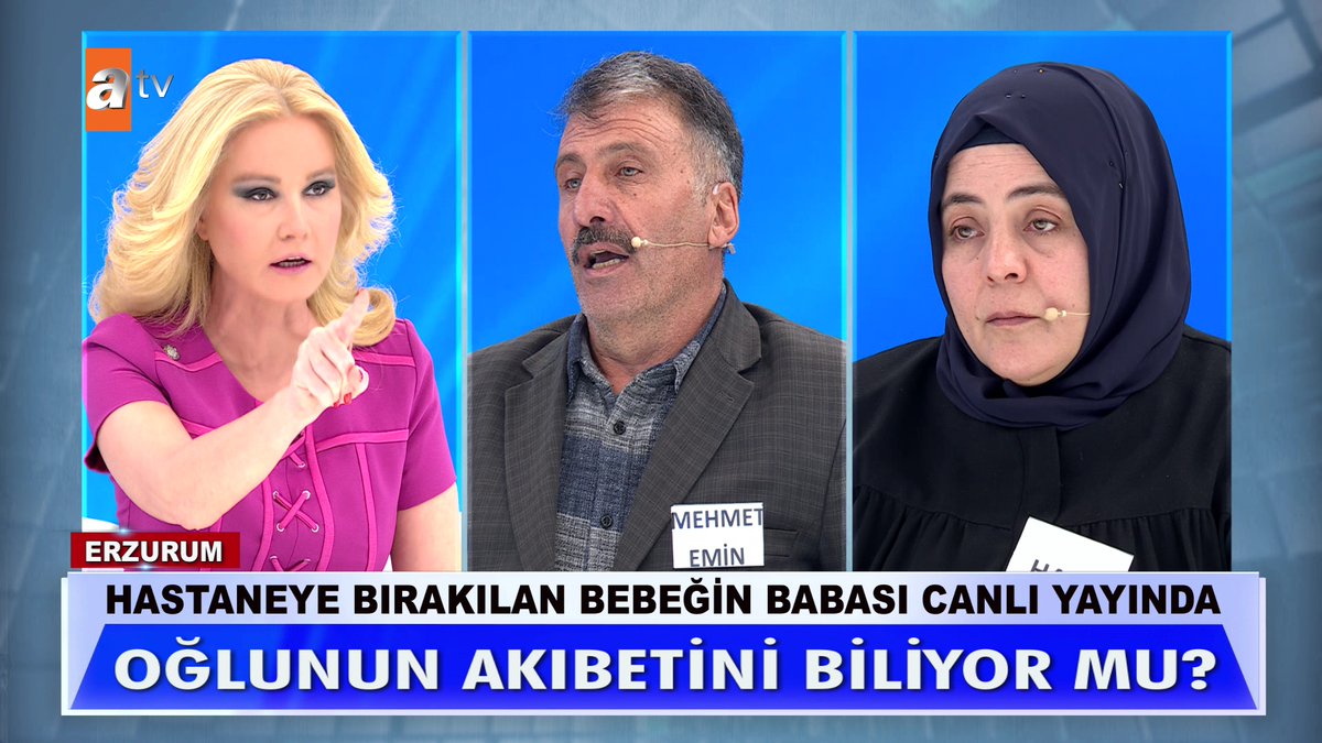 Hastaneye bırakılan bebeğin babası canlı yayında... Oğlunun akıbetini biliyor mu? #MügeAnlıİleTatlıSert #MügeAnlı atv