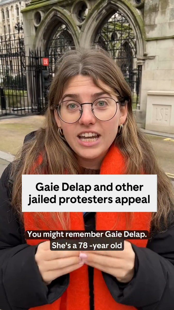We went to court yesterday for Gaie Delap’s hearing. But what we didn’t know – and Gaie didn’t either – was that her bail application has been declined last Friday.
