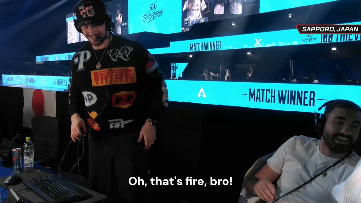B-stream gang! 👯‍♂️ Looks like the TL jerseys are a HIT with our goats NiceWigg and Greek! Tune in to #ALGSSapporo happening NOW!